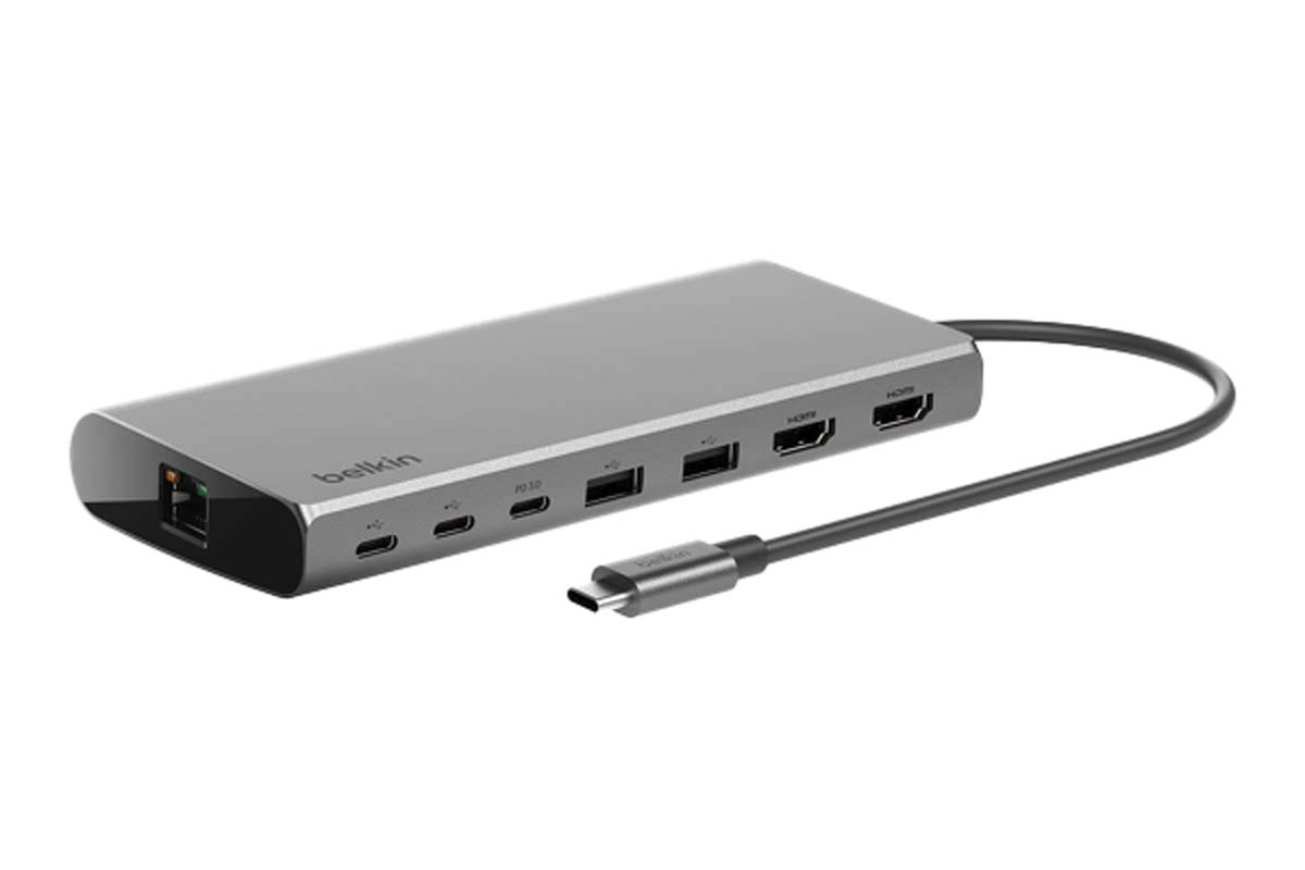 Obrazek przedstawia Belkin Hub USB-C 8w1.
