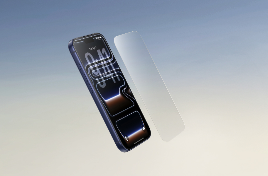 Szkło ochronne Belkin UltraGlass 2 dla iPhone’a – ultracienny i wyjątkowo wytrzymały protector ekranu zapewniający 2,7x większą odporność niż szkło hartowane, z pełną przejrzystością i czułością dotyku.